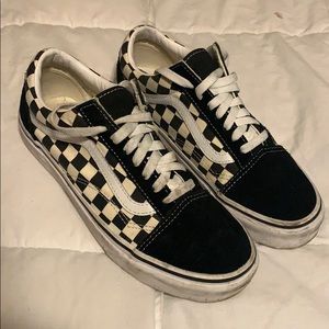 Checkered Vans